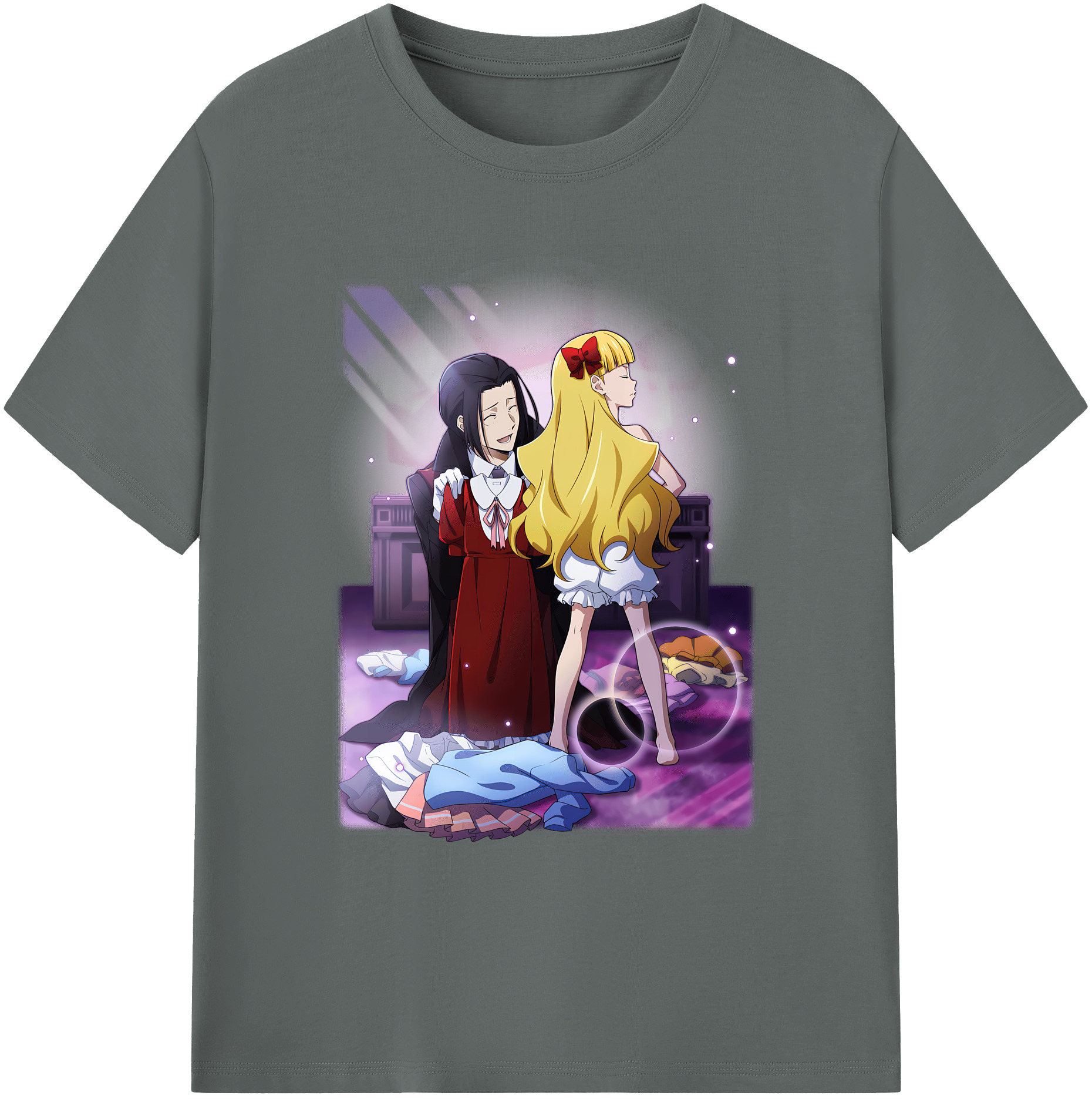 （画像用） 文豪ストレイドッグス Bungo Stray Dogs 綿100％ メンズ半袖Tシャツ｜肌触りやわらか＆通気性